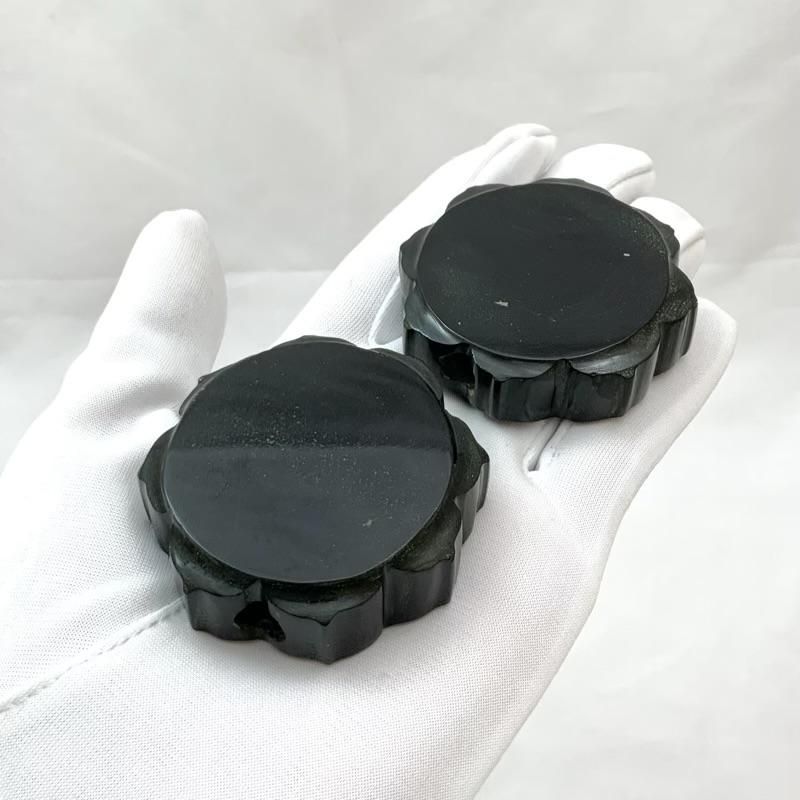 ２つ合わせて17,800円で良ければご購入下さい◾️黒曜石　隠岐の島産 2つ合わせて17,800円で良ければご購入下さい◾️黒曜石 隠岐の