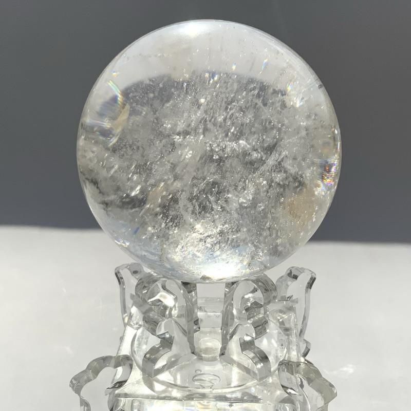 天然水晶丸玉 台付き 】 本水晶 丸玉 クリスタル 置物 開運 幸運 - めのうの店川島【公式通販】創業明治10年/勾玉や出雲石 /碧玉/隠岐の黒曜石/糸魚川翡翠 天然水晶丸玉 台付き 】 本水晶 丸玉 クリスタル 置物 開運 幸運 - めのうの店川島【公式通販】創業明治10年/勾玉や出雲石 /碧玉/隠岐の黒曜石/糸魚川翡翠