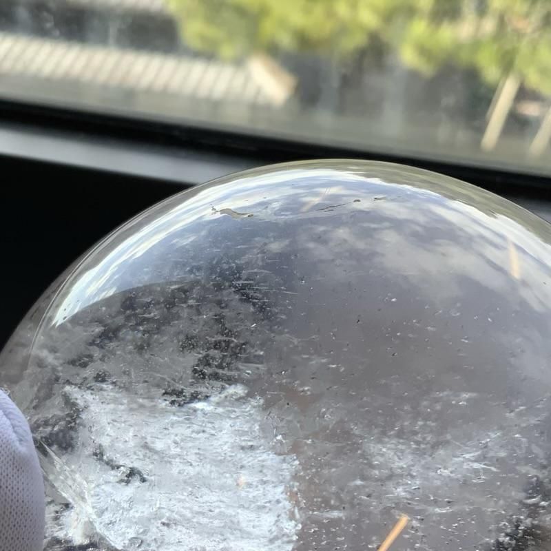 天然水晶丸玉 台付き 】 本水晶 丸玉 クリスタル 置物 開運 幸運 天然水晶丸玉 台付き 】 本水晶 丸玉 クリスタル 置物 開運 幸運