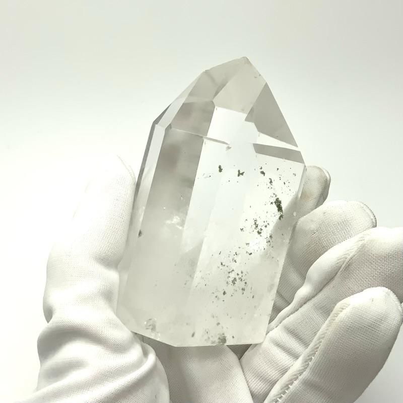 グリーンファントムクォーツ ポイント 】 水晶 緑泥 quartz