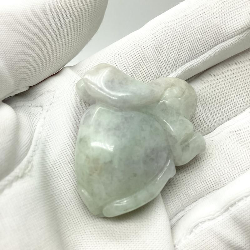 ミャンマー翡翠 うさぎ 】 ひすい ヒスイ Jade 限定品 稀少 レア