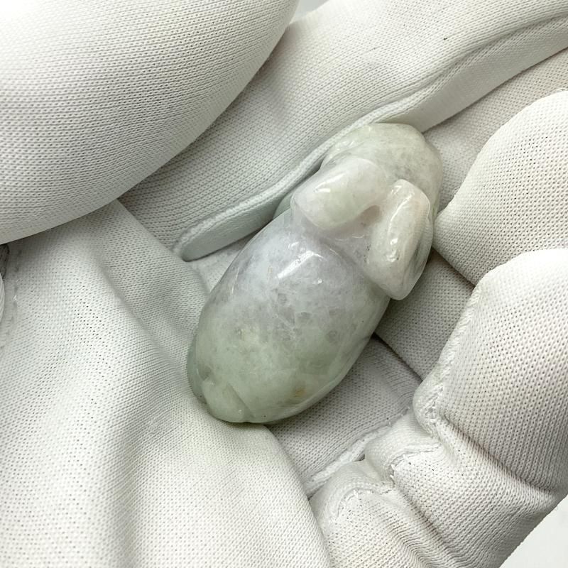 ミャンマー翡翠 うさぎ 】 ひすい ヒスイ Jade 限定品 稀少 レア ミャンマー翡翠 うさぎ 】 ひすい ヒスイ Jade 限定品 稀少 レア
