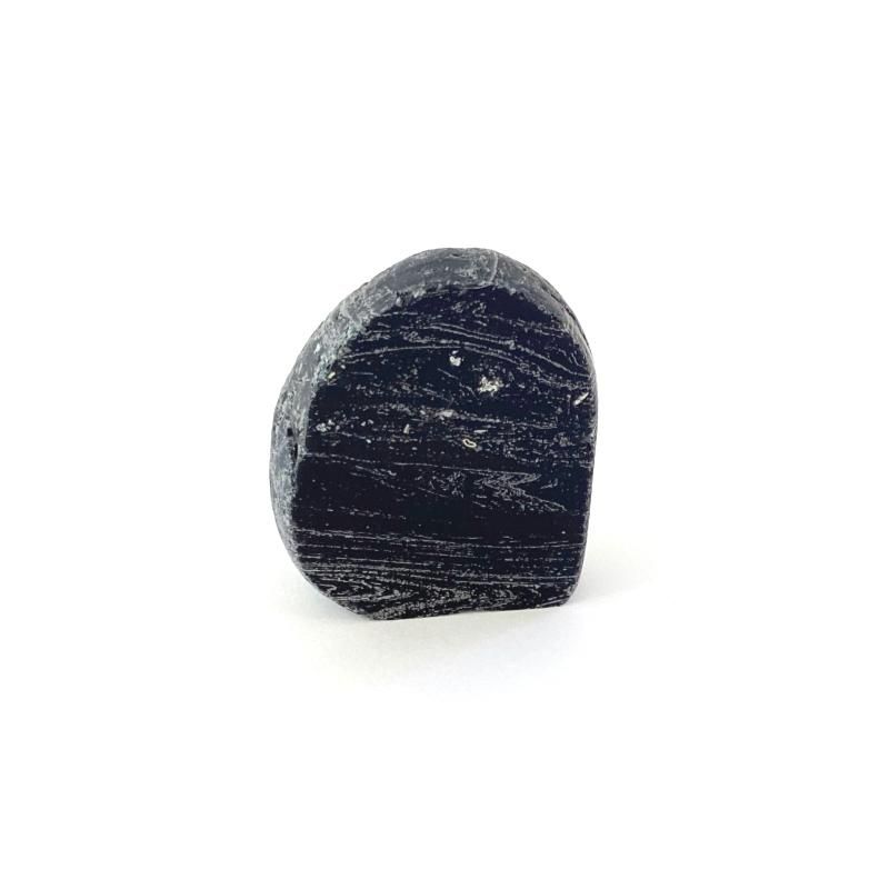 長野県和田峠産黒曜石 原石磨き 2個セット85g 天然石販売