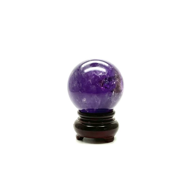 アメシスト 丸玉 台付き 】 紫水晶 アメジスト クォーツ quartz 天然石
