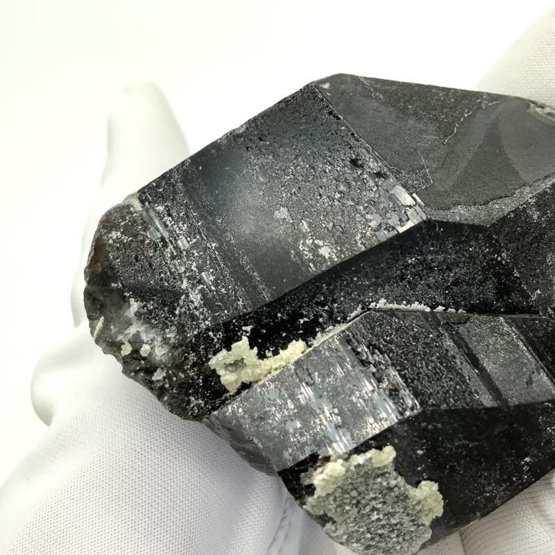 天然モリオン（黒水晶）結晶ポイント ④ 楽天市場】純天然特級チベットモリオン(黒水晶)ポリッシュ