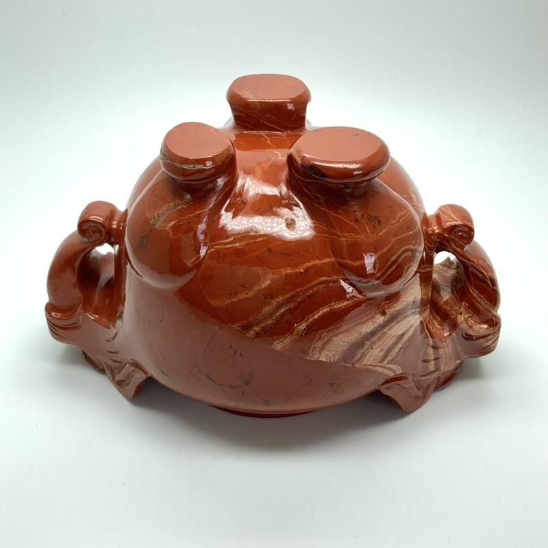 ジャスパー細工/香炉 鑑別書(証明書)付 】 - めのうの店川島【公式通販