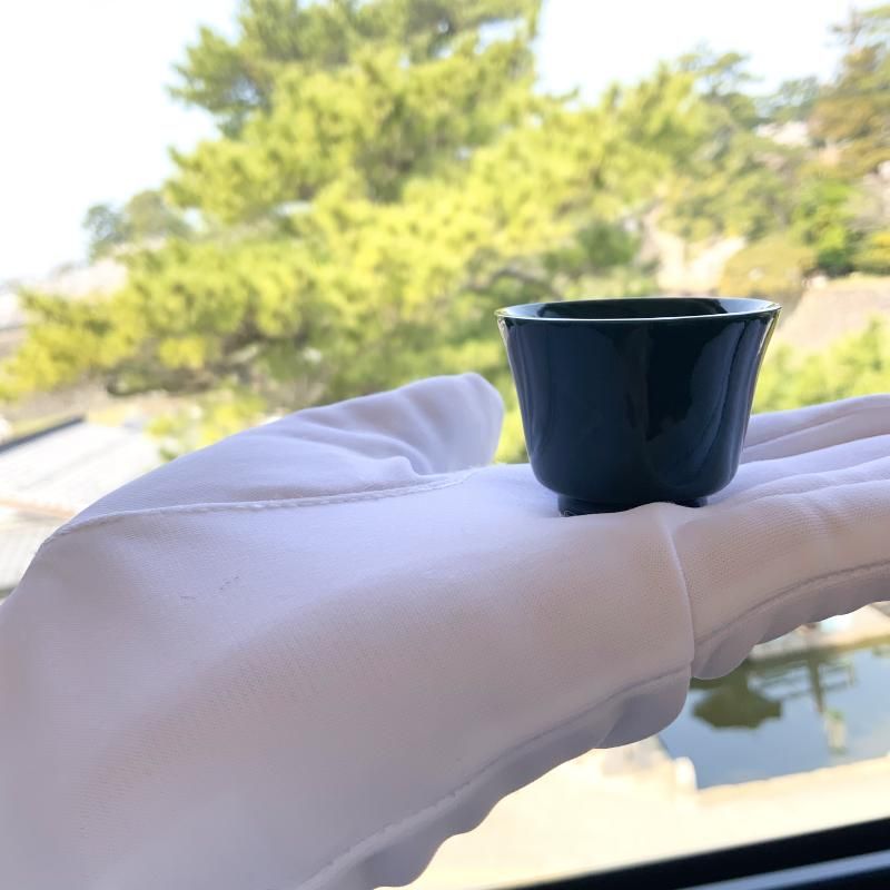 玉杯　水口青玉銅　おちょこ　鉱石 玉杯 水口青玉銅 おちょこ 鉱石