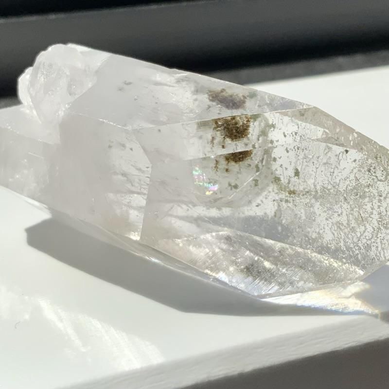 トマスゴンザガ水晶 ポイント(レインボー) 】 ブラジル産 quartz