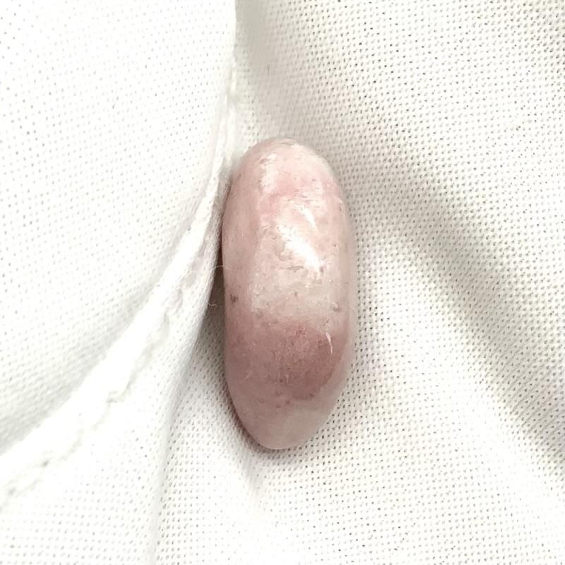 糸魚川産 桃簾石勾玉 】 とうれんせき 桃色 ピンク 希少 クリノ