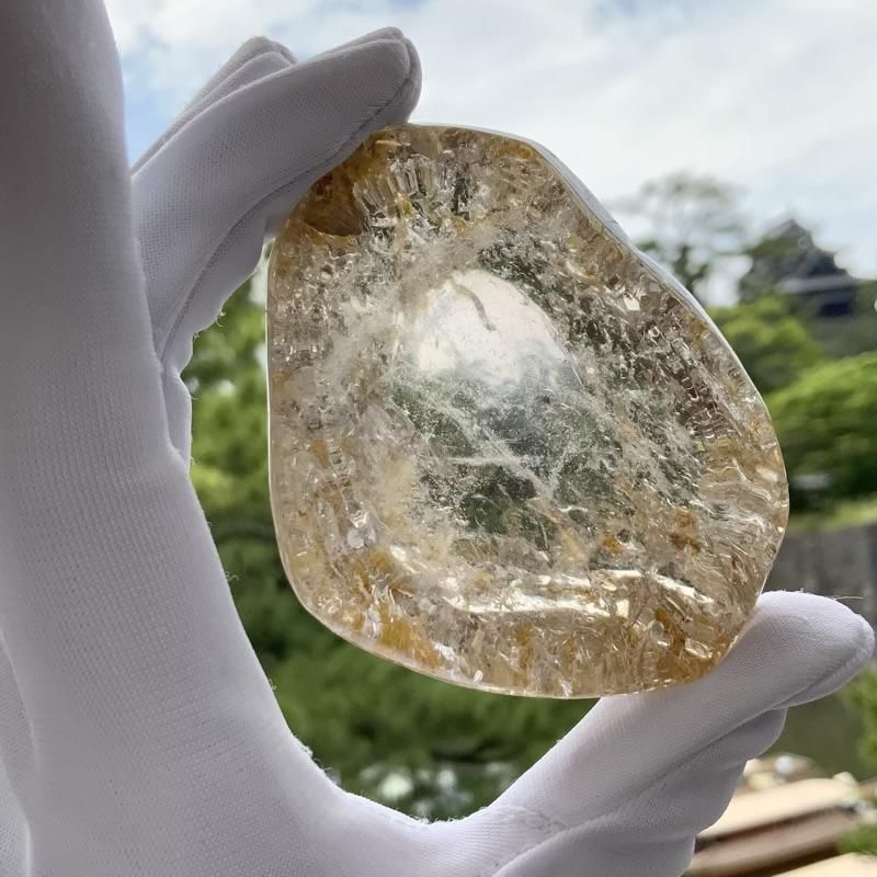 ライモナイトインクォーツ 小物入れ 】 天然水晶 本水晶