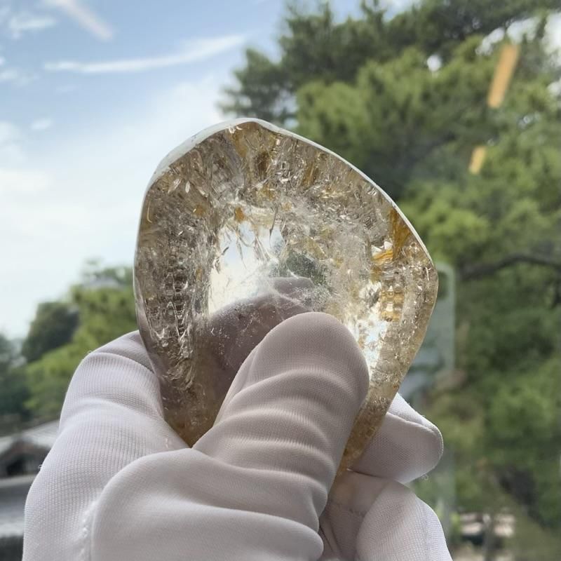 ライモナイトインクォーツ 小物入れ 】 天然水晶 本水晶