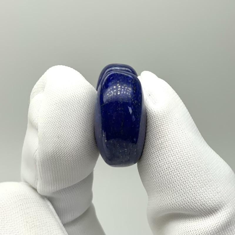 ラピスラズリ AAAランク 勾玉 】 まがたま 瑠璃 半貴石 護符 青