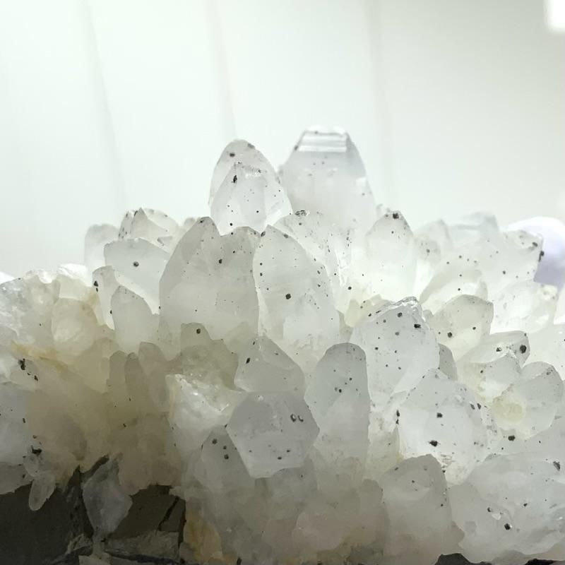 国産水晶/パイライト クラスター原石 青森県尾太鉱山産 】 日本 国産水晶/パイライト クラスター原石 青森県尾太鉱山産 】 日本
