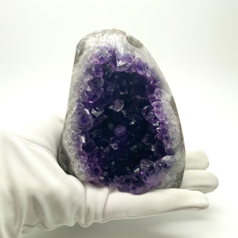 アメシスト ジオード ウルグアイ産 】 晶洞 geode 紫水晶