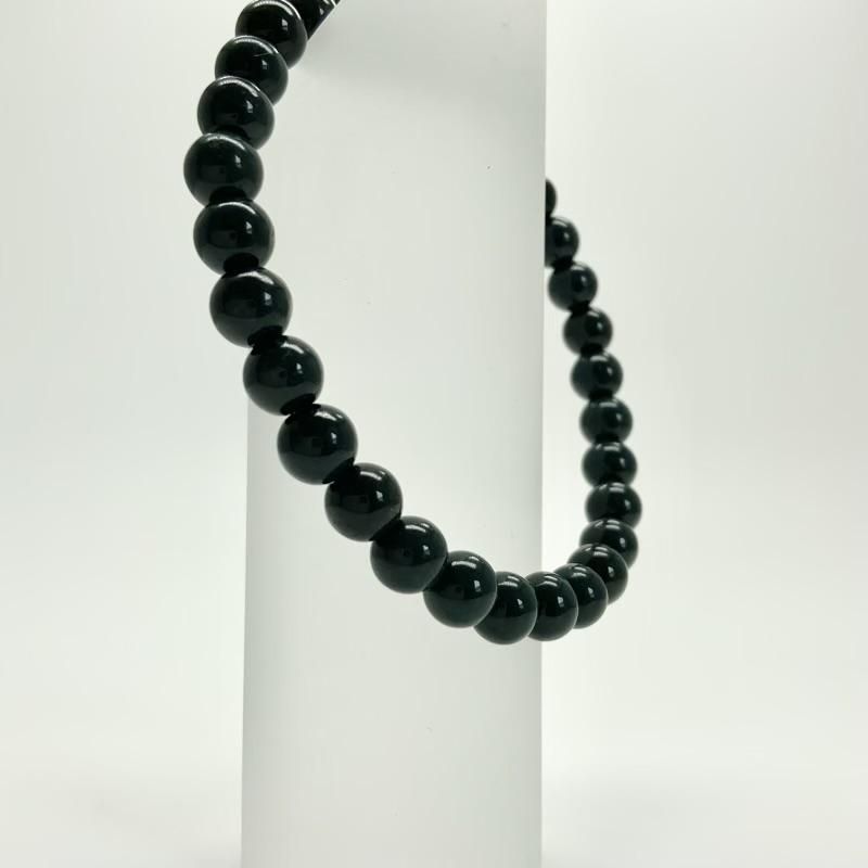 ブラジル産ルチルと出雲瑪瑙　碧玉ブレスレット EX】11mm ゴールデンルチルクォーツブレスレット（ブラジル産