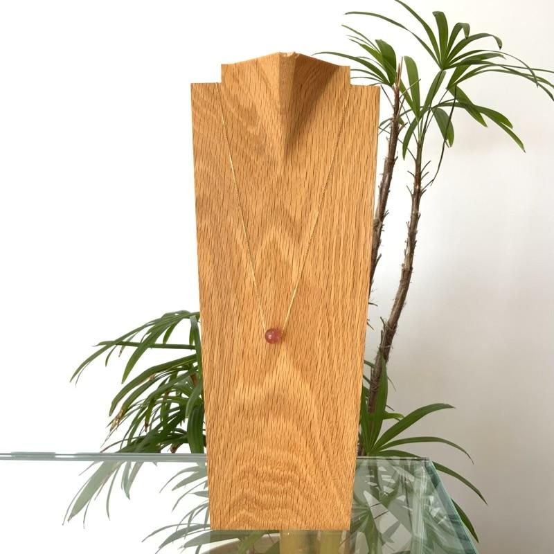 k18ロードクロサイトペンダント鑑別付きNO24-421 k18ロードクロサイトペンダント鑑別付きNO24-421 RHODOCHROSITE