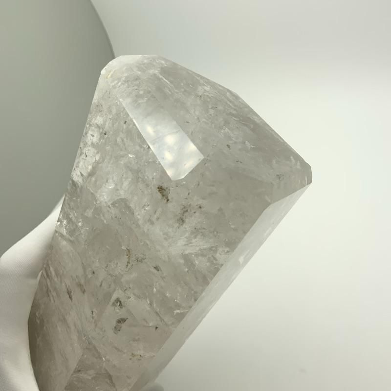 レインボー水晶 ポイント 】 水晶 quartz 天然石 万能石 浄化