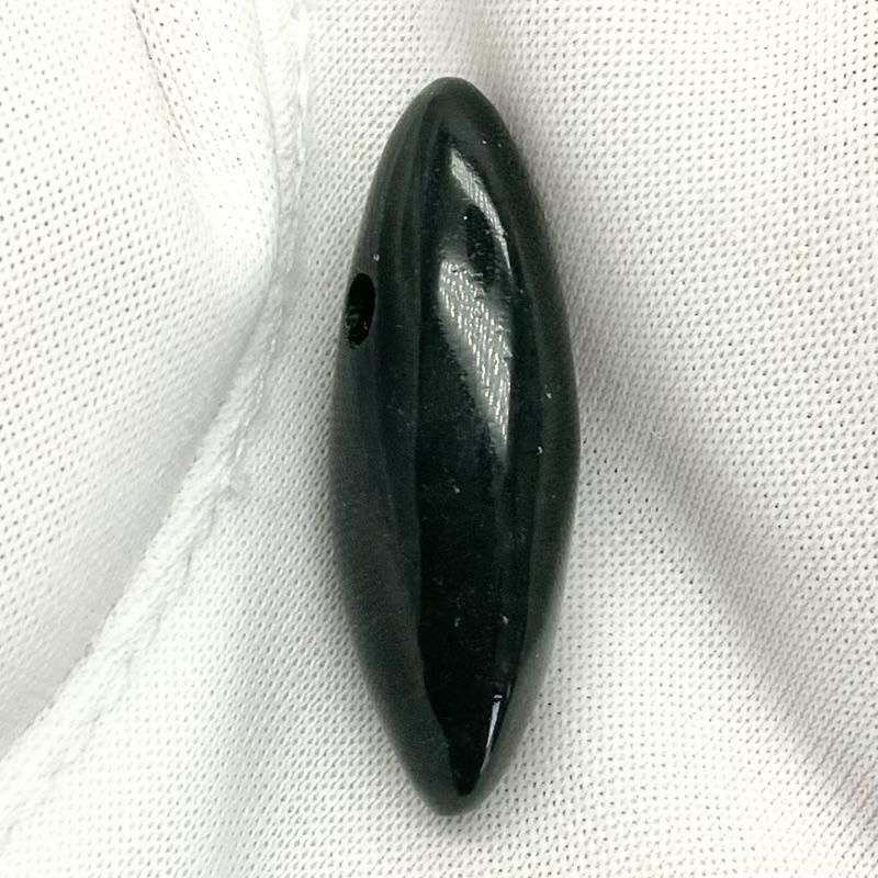 出雲石(碧玉) 大珠 AA 】 国産 花仙山 青めのう 緑 たいしゅ