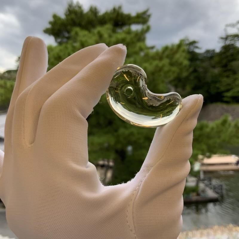 天然ダイヤモンド水晶　グリーン　78mm  良品　2411ー21Cー1 天然ダイヤモンド水晶 グリーン 78mm 良品 2411ー21Cー1