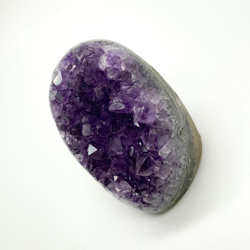 アメシスト ウルグアイ産 】 ジオード クラスター 紫水晶