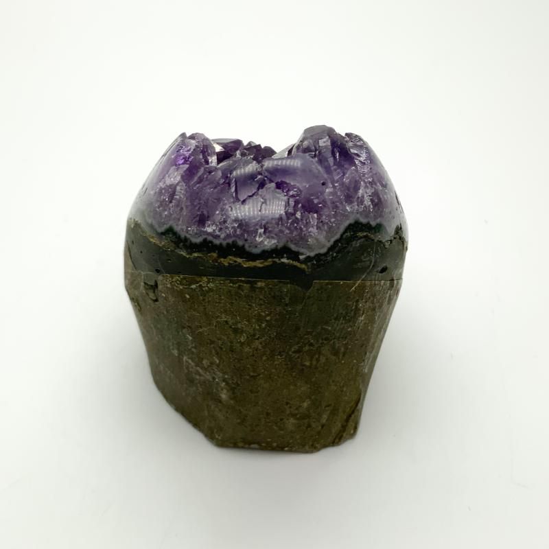 アメシスト ウルグアイ産 】 ジオード クラスター 紫水晶