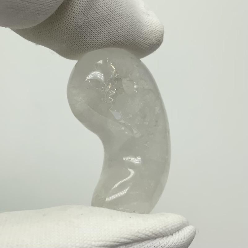 黒平産水晶 A 勾玉(大) 】 水晶 国産水晶 まがたま 天然石 自然