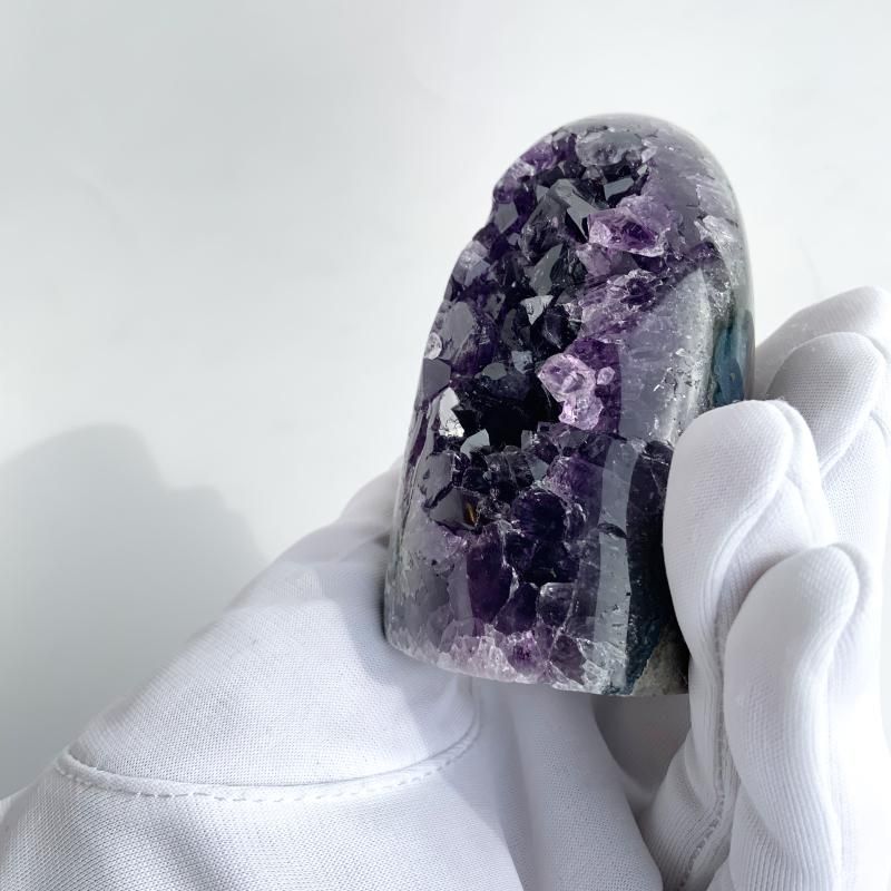 アメシスト ジオード ウルグアイ産 】 晶洞 geode 紫水晶