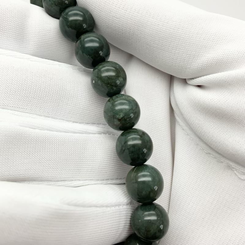 MD0411 【限定価格】 出雲石（碧玉） 10mm（20粒