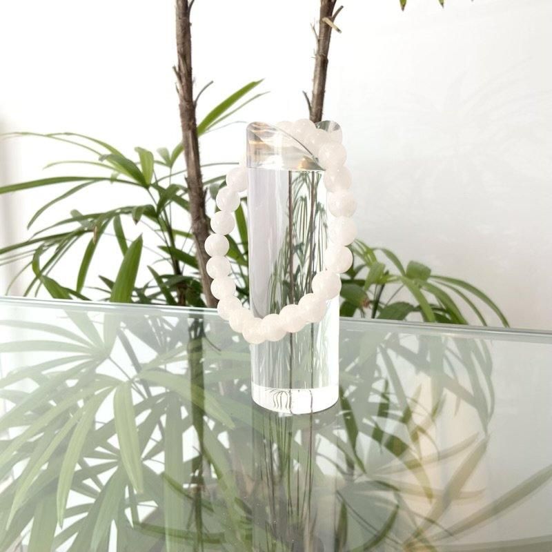 乙女鉱山水晶 ブレスレット 8mm玉 】 乙女水晶 国産 天然石 万能