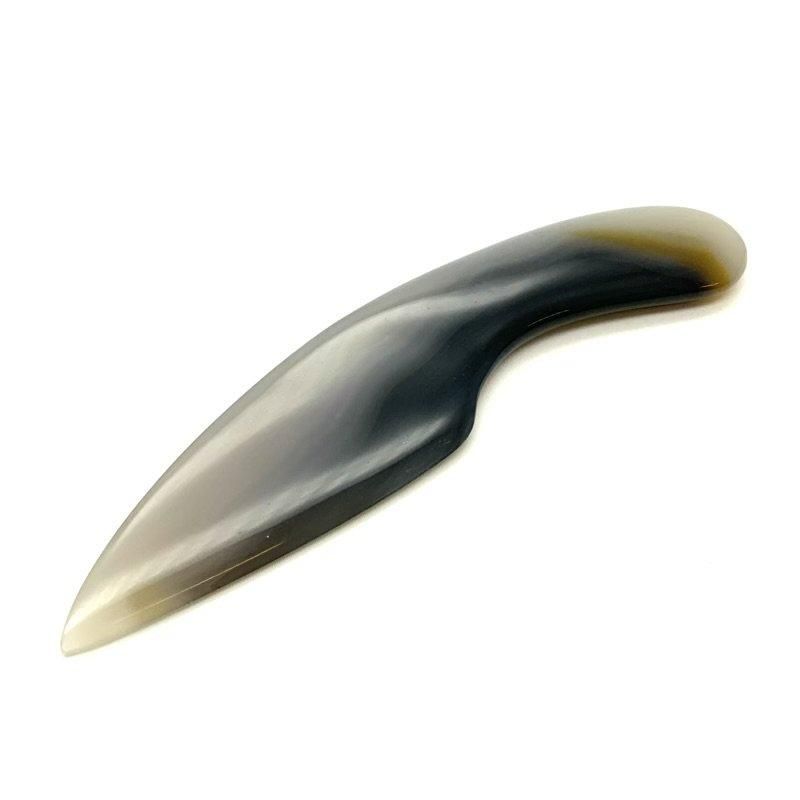 【 国産めのう ナイフ 】縞めのう 瑪瑙 メノウ agate アゲート 天然石 パワーストーン