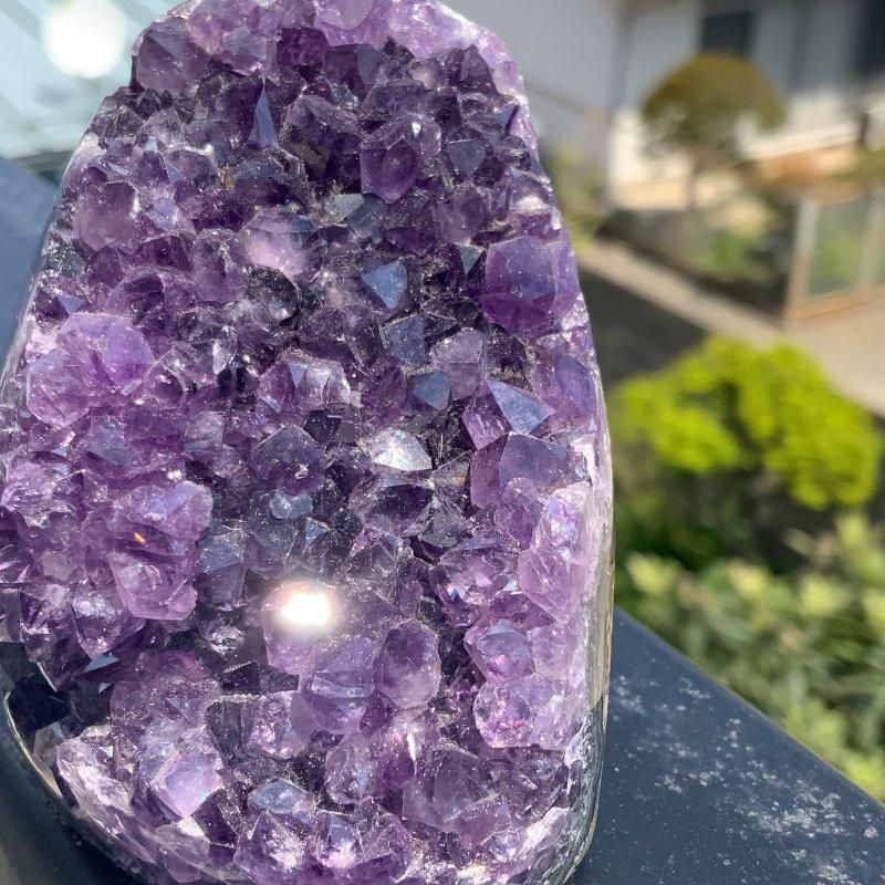アメシスト ウルグアイ産 】 ジオード クラスター 紫水晶 アメシスト ウルグアイ産 】 ジオード クラスター 紫水晶
