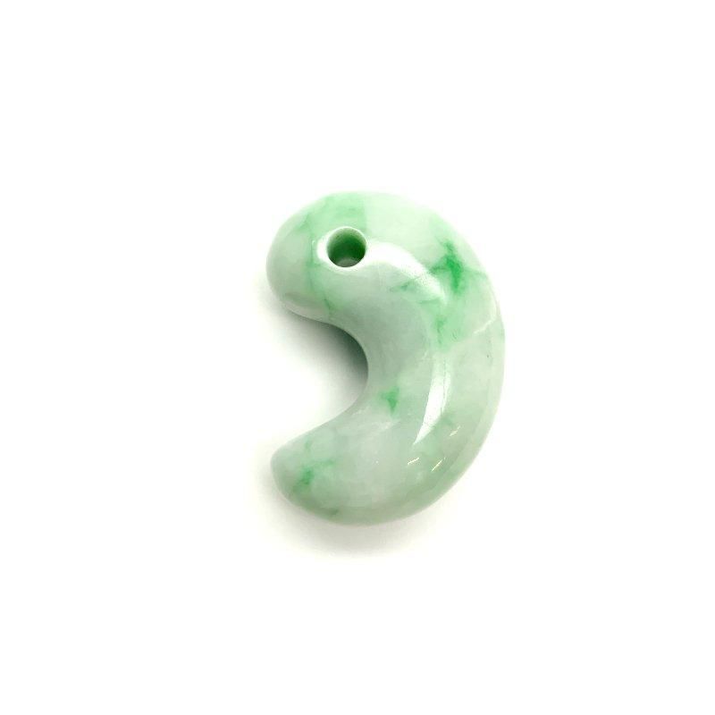【 糸魚川翡翠 勾玉 巴型  】 国産 天然石 糸魚川産翡翠 ひすい ヒスイ Jade カワセミ 限定品 稀少 レア パワーストーン