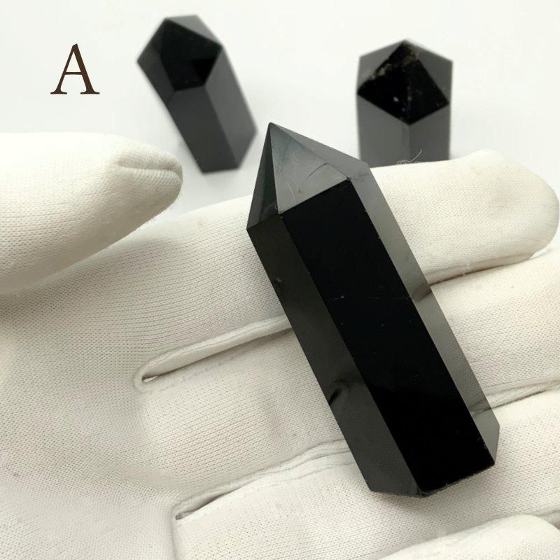 モリオン ポイント 】 黒水晶 quartz 天然石 万能石 浄化 開運 魔除け