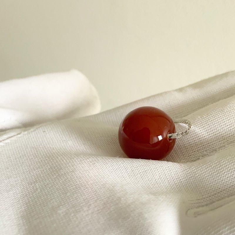 めのう ペンダント 】 赤めのう 瑪瑙 メノウ agate アゲート
