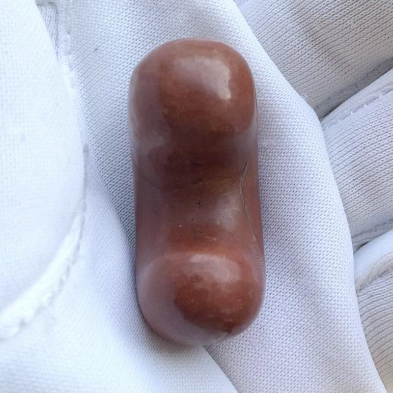 レア‼️30年前の台湾*上肯製【龍紋天珠勾玉】　本物ジャスパー鑑定機関鑑別書取得品 maga-jsp04.jpg