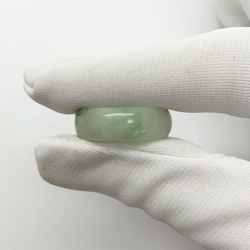 糸魚川翡翠 リング AAA 】 指輪 くりぬき くり抜き 翡翠 ひすい