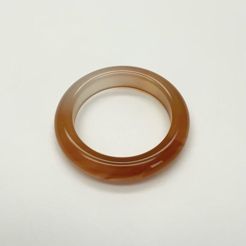 マダガスカル産 赤めのう 円 指環 】 瑪瑙 メノウ agate