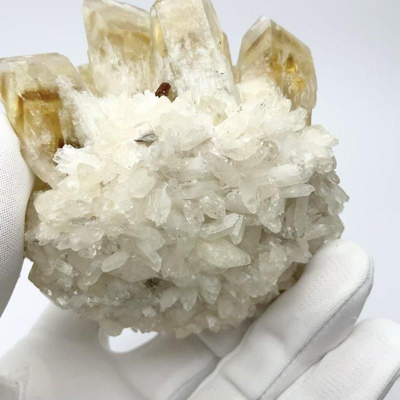 シトリンフラワー 】 黄水晶 Citrine 11月 太陽 金運 繁栄