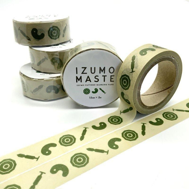 マスキングテープ ー出雲 IZUMOー1 】 マステ maskingtape