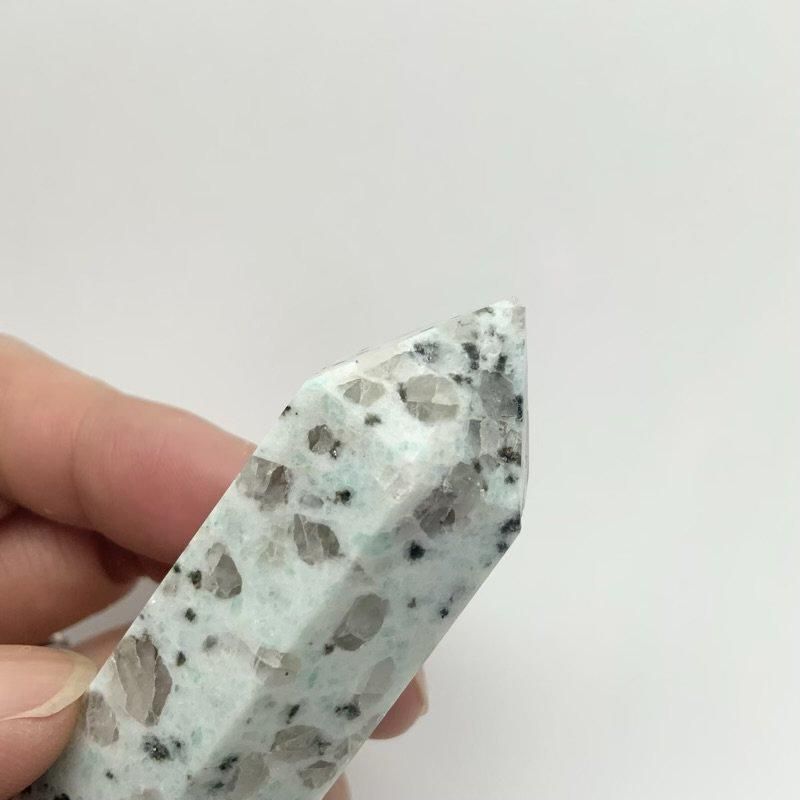 キウイクォーツ ポイント 】 水晶 quartz 天然石 万能石 浄化