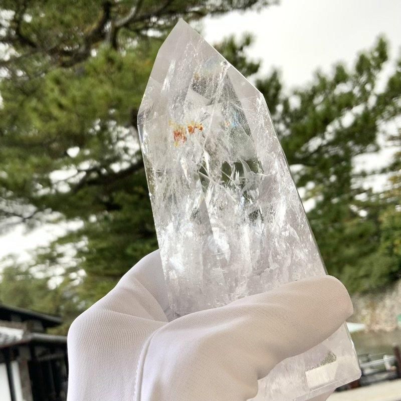 パワーストーン　天然石　レムリアン水晶　レインボー他　84g　No.288 パワーストーン 天然石 レムリアン水晶 レインボー他 84g No.288