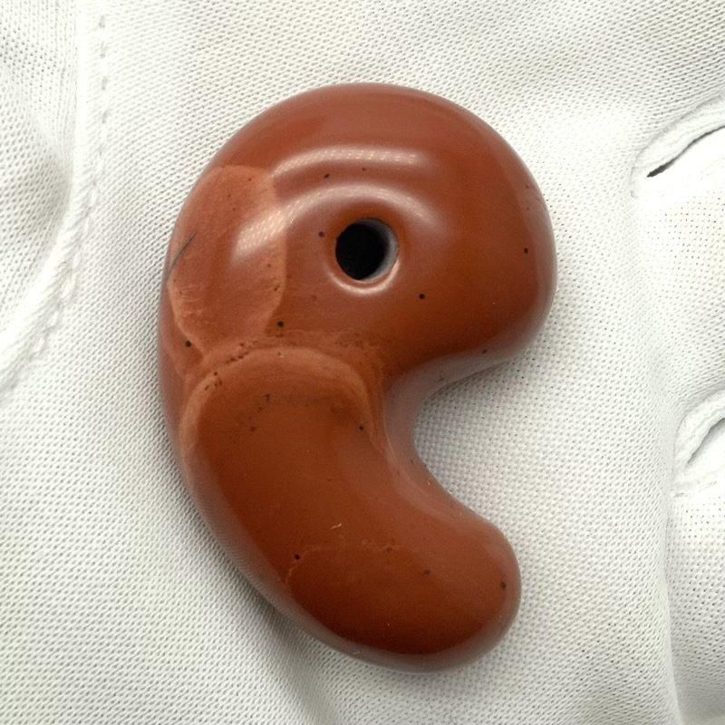 ★流れ星さま★専用★龍神パワー炸裂‼️勾玉型の佐渡の赤玉石など★３点セット★ 超稀少‼️龍神パワー炸裂‼️勾玉型の佐渡の赤玉石など☆