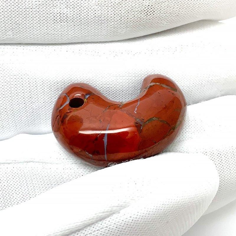 ★流れ星さま★専用★龍神パワー炸裂‼️勾玉型の佐渡の赤玉石など★３点セット★ 超稀少‼️龍神パワー炸裂‼️勾玉型の佐渡の赤玉石など☆