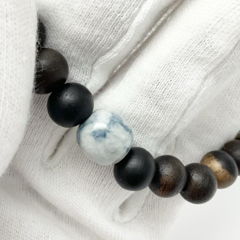 糸魚川翡翠 黒柿 ブレスレット 】 | めのうの店川島【公式通販