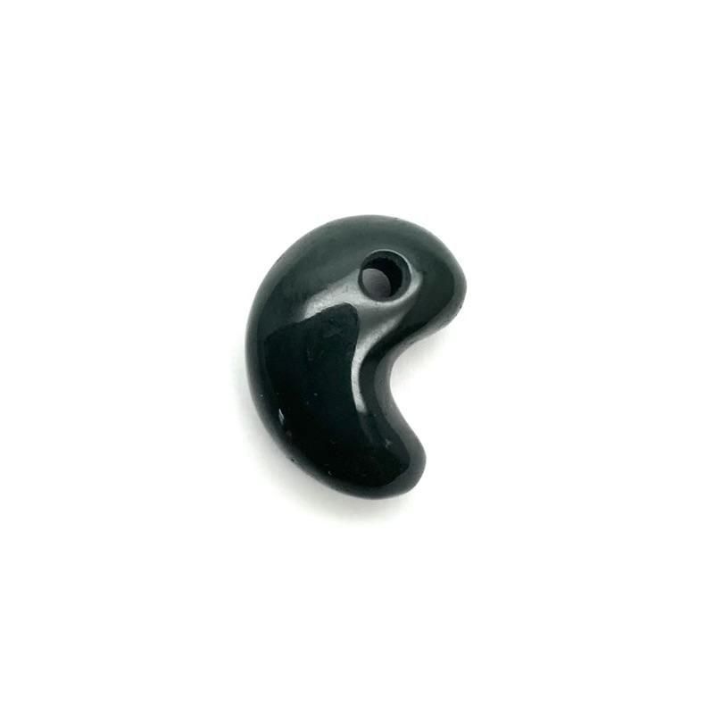 出雲石‼️碧玉‼️青石‼️勾玉‼️特大サイズ41、5mm‼️送料無料‼️破格出品‼️鑑定書付 出雲石 青めのう 勾玉