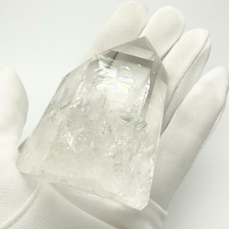 ✳39年前入手　長崎県奈留島*水晶　虹入り‼️ 鑑定機関鑑別書付　浄化、標本など‼️ ✳39年前入手 長崎県奈留島*水晶 虹入り‼️ 鑑定機関鑑別書付