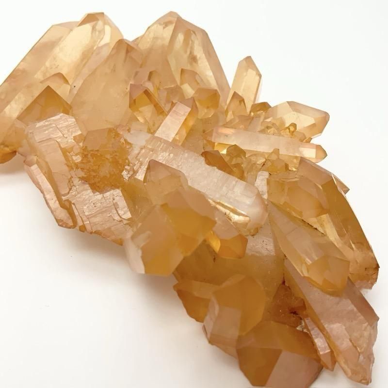 もっちページ  ゴールデンヒーラーミニクラスターとフローライトポイント もっちページ ゴールデンヒーラーミニクラスターとフローライト