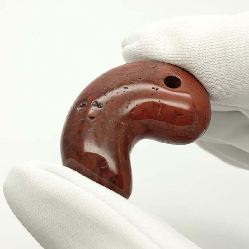 佐渡赤玉石 勾玉 大】 | めのうの店川島【公式通販】創業明治10年