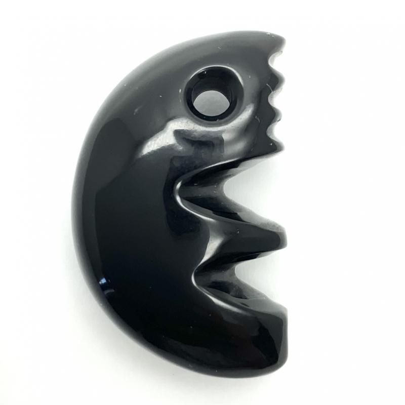 隠岐の島産黒曜石 勾玉 獣型 】 | めのうの店川島【公式通販】創業明治10年