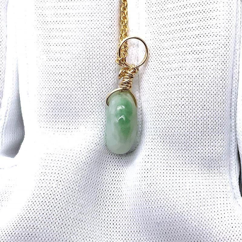 ⚠️値下げ⚠️ミャンマー産　翡翠　置物　536g 自社一貫仕上げ】 天然翡翠 高品質 美発色 艶あり 含浸処理なし